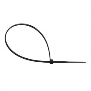 Fascette in nylon nero Q-Connect 200x2,5 mm - conf. 100 pz - KF17186