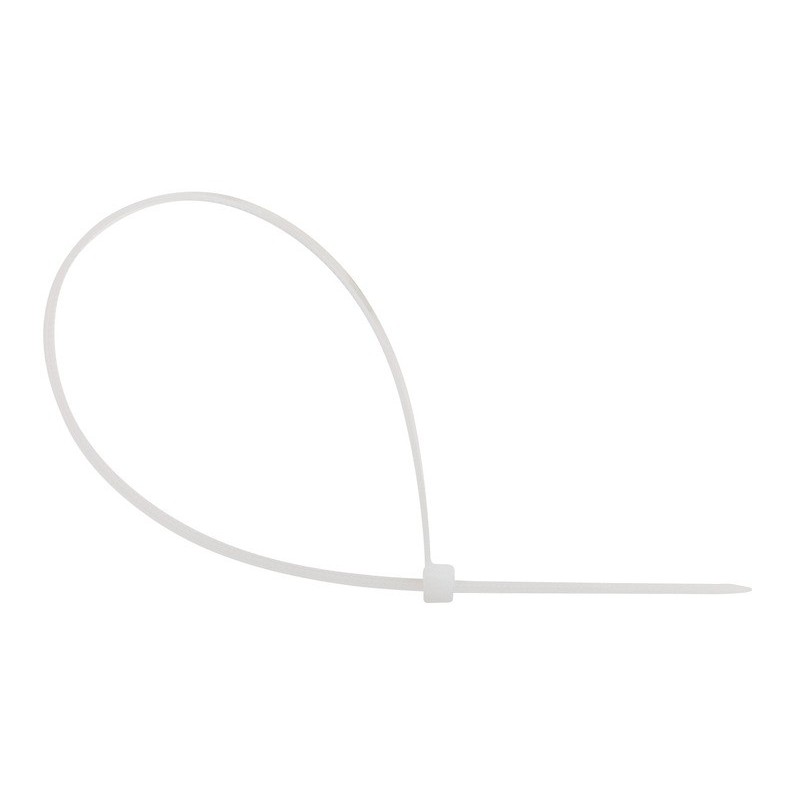 Fascette in nylon trasparente Q-Connect 300x4,8 mm - conf. 100 pz - KF17190