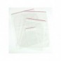 Buste trasparenti chiusura grip in LDPE 50 μm Q-Connect idonee al contatto alimentare - conf. 1000 pz - 4x6 cm