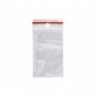Buste trasparenti chiusura grip in LDPE 50 μm Q-Connect idonee al contatto alimentare - conf. 1000 pz - 4x6 cm