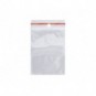 Buste trasparenti chiusura grip in LDPE 50 μm Q-Connect idonee al contatto alimentare - conf. 1000 pz - 6x8 cm