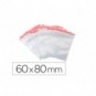 Buste trasparenti chiusura grip in LDPE 50 μm Q-Connect idonee al contatto alimentare - conf. 1000 pz - 6x8 cm