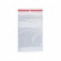 Buste trasparenti chiusura grip in LDPE 50 μm Q-Connect idonee al contatto alimentare - conf. 1000 pz - 8x12 cm