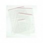 Buste trasparenti chiusura grip in LDPE 50 μm Q-Connect idonee al contatto alimentare - conf. 1000 pz - 8x12 cm
