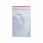 Buste trasparenti chiusura grip in LDPE 50 μm Q-Connect idonee al contatto alimentare - conf. 1000 pz - 12x18 cm