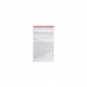 Buste trasp. chiusura grip in LDPE 50 μm Q-Connect con banda scrivibile - cont. alimentare - conf. 1000 pz - 7x10 cm