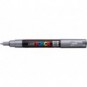 Marcatore a tempera POSCA Uni-Ball punta tonda 0,7 mm argento M PC1M ARG