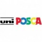 Marcatore a tempera POSCA Uni-Ball punta tonda 0,7 mm giallo M PC1M G