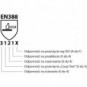 Guanti da lavoro in pelle capra riv. PL sul dorso Donau Safety per logistica - taglia XXL - DPI Cat. II - conf. 12 pz