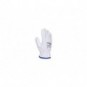 Guanti da lavoro in pelle di capra Donau Safety per logistica - taglia S - DPI Cat. II - conf. 12 pezzi - 32143621-07