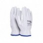 Guanti da lavoro in pelle di capra Donau Safety per logistica - taglia M - DPI Cat. II - conf. 12 pezzi - 32143621-08