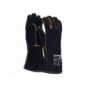 Guanti da lavoro in pelle crosta bovina Donau Safety per saldatura/metallurgia taglia XL - DPI Cat. II - conf. 12 pezzi