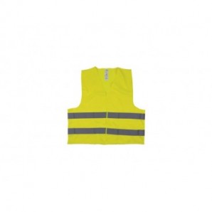 Gilet di segnalazione alta visibilità Donau Safety giallo Tg. M 32214311-08