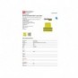 Gilet di segnalazione alta visibilità Donau Safety giallo Tg. M 32214311-08