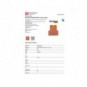 Gilet di segnalazione alta visibilità Donau Safety arancio Tg. M 32214511-08