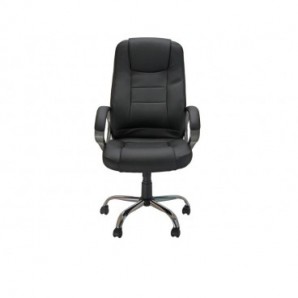 Poltrona direzionale Unisit CH Eco Smart in PU nero CH1/KN