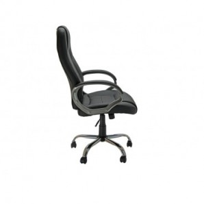 Poltrona direzionale Unisit CH Eco Smart in PU nero CH1/KN