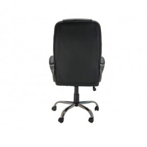 Poltrona direzionale Unisit CH Eco Smart in PU nero CH1/KN