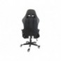 Poltrona gaming Unisit CH braccioli reg. e poggiapiede nero rivestimento in sky nero/bianco - CHJUV