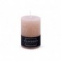 Candela a colonna rustica Donau Home 70x100 mm rosa polvere 45337111-13