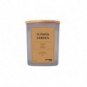 Candela di soia in vaso di vetro con coperchio in legno Donau Home 200 g Flower Garden - 45361211-10