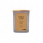Candela di soia in vaso di vetro con coperchio in legno Donau Home 200 g Citrus Glow - 45361411-10