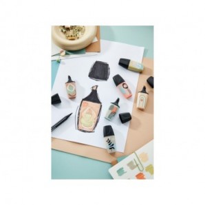 Evidenziatori Stabilo Boss® Mini NatureVibes - conf. 3 colori assortiti 07/03-72