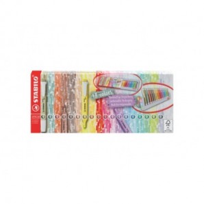 Desk set Evidenziatori Stabilo Swing® Cool NatureColors - 18 colori assortiti 275/18-02-5