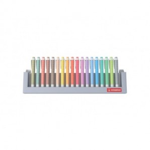 Desk set Evidenziatori Stabilo Swing® Cool NatureColors - 18 colori assortiti 275/18-02-5