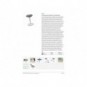 Sgabello Active Comfort da seduta ergonomico Leitz Ergo grigio chiaro - 370x460x377 mm - 65440085
