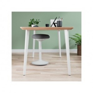 Sgabello Active Comfort da seduta ergonomico Leitz Ergo grigio chiaro - 370x460x377 mm - 65440085