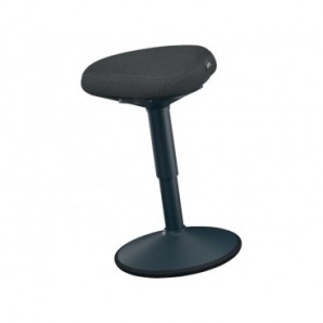 Sgabello Active Comfort da seduta ergonomico Leitz Ergo grigio scuro - 370x460x377 mm - 65440089