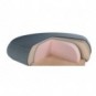 Sgabello Active Comfort da seduta ergonomico Leitz Ergo grigio scuro - 370x460x377 mm - 65440089