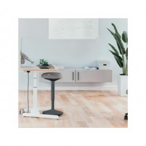 Sgabello Active Comfort in piedi ergonomico Leitz Ergo grigio scuro - 370x610x377 mm - 65450089