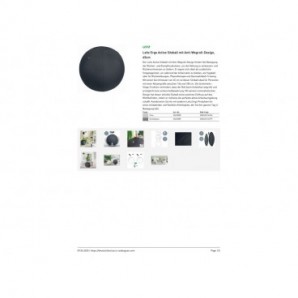 Palla Active da seduta anti rotolamento Ø 65 cm Leitz Ergo grigio scuro 65420089