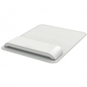 Tappetino per mouse a 2 altezze con poggiapolsi regolabile Leitz Ergo grigio chiaro - 200x24x260 mm - 65170085
