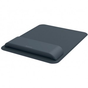 Tappetino per mouse a 2 altezze con poggiapolsi regolabile Leitz Ergo grigio scuro - 200x24x260 mm - 65170089