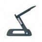 Supporto Ergo per Laptop Multi-angolo con 80% plastica riciclata Leitz Ergo grigio scuro - 258x45x253 mm - 64240089