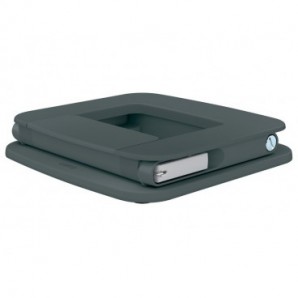 Supporto Ergo per Laptop Multi-angolo con 80% plastica riciclata Leitz Ergo grigio scuro - 258x45x253 mm - 64240089
