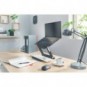 Supporto Ergo per Laptop Multi-angolo con 80% plastica riciclata Leitz Ergo grigio scuro - 258x45x253 mm - 64240089