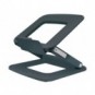 Supporto Ergo per Laptop Multi-angolo con 80% plastica riciclata Leitz Ergo grigio scuro - 258x45x253 mm - 64240089