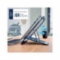 Supporto per laptop regolabile ultrapiatto in alluminio Leitz Ergo grigio scuro - 300x10x210 mm - 63460089