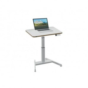 Scrivania compatta Sit - Stand elettrica Leitz Ergo bianco - 600x650x800 mm - 65340001