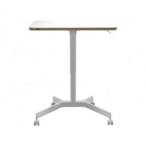 Scrivania compatta Sit - Stand elettrica Leitz Ergo bianco - 600x650x800 mm - 65340001