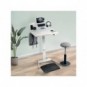 Scrivania compatta Sit - Stand elettrica Leitz Ergo bianco - 600x650x800 mm - 65340001
