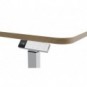 Scrivania compatta Sit - Stand elettrica Leitz Ergo bianco - 600x650x800 mm - 65340001