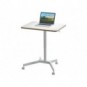Scrivania compatta Sit - Stand pneumatica Leitz Ergo bianco - 600x650x800 mm - 65360001