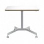 Scrivania compatta Sit - Stand pneumatica Leitz Ergo bianco - 600x650x800 mm - 65360001