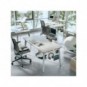 Pannello forato con accessori portapenne, gancio e portariviste 42x25 cm Leitz Ergo grigio chiaro -