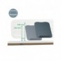Pannello forato con accessori supporto PC/smartphone, portapenne e gancio 80x25 cm Leitz Ergo grigio chiaro